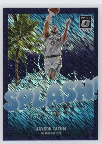 2024-25 Panini Donruss Optic Splash! Purple Shimmer Prizm Jayson Tatum #11 uk2
