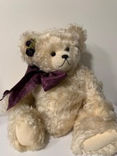 Vintage Collectible Numbered Series Bears with Tags, Steiff, Mohair, Glass Eyes