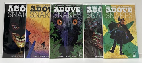 Above Snakes #1-5 Complete Image Comics Series NM- Lewis Sherman