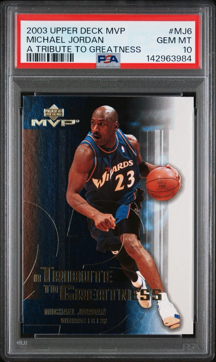 Michael Jordan PSA 10 Graded Basketball Trading Cards for sale | eBay