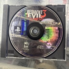 Resident Evil 3 Nemesis PS1 (Sony PlayStation) Game Disc Only  Work