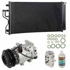 For Hyundai Tucson 2014 2015 A/C Kit w/ AC Compressor Condenser & Drier GAP