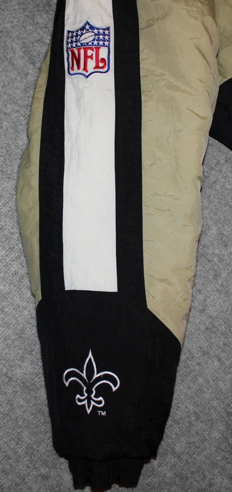 Винтажный REEBOK PRO LINE + новый ORLEANS SAINTS пуховик изолированный 90-х sz L куртка - Изображение 4 из 4