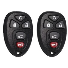 2Pack 5-Button Keyless Entry Remote For Chevrolet For GMC For Cadillac 2007-2016