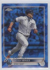 2022 Topps Chrome Update Sapphire Javier Baez #US89 2xw