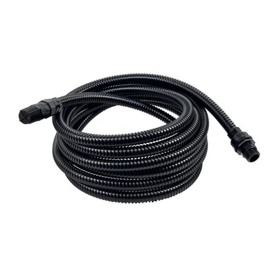Tuyau aspiration flexible 7 mètres pour pompe à eau-diamètre 22mm avec crépine e - Photo 1/4