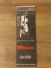Vtg. Miramar, Where Wilshire Meets The Sea Matchcover (B17)
