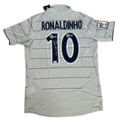 Ronaldinho Signed FC Barcelona #10 Soccer Autographed Jersey BAS