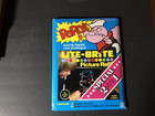 Lite Brite Picture Refill Popeye and Friends - Vintage 1980 *SEALED*