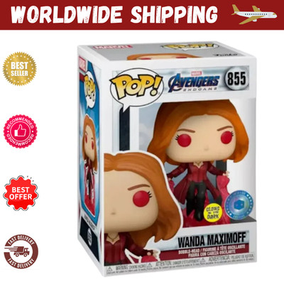 Funko Pop! Wanda Maximoff #855 Vinyl - Marvel Avengers Endgame - GITD EXKLUSIV