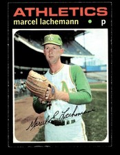 1971 Topps #84 Marcel Lachemann A's EX-MT *F7