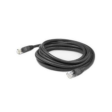 Addon ADD-20FCAT6A-BK 20FT BLACK CAT6A UTP PVC SNAGLESS BUBBLE BOOT PATCH CBL