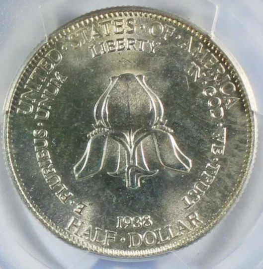 1938 New Rochelle Silver Commemorative Half Dollar - PCGS MS-65 - GEM - Image 4 of 4