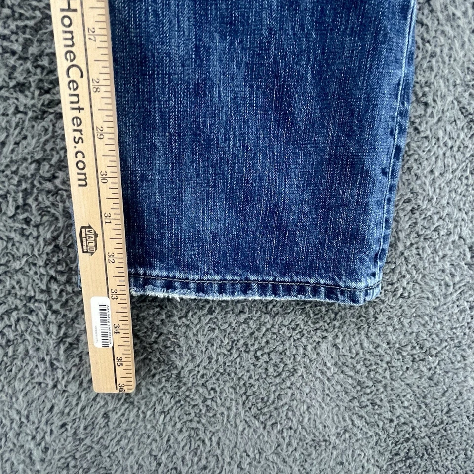 John B Stetson 1014 Rocker Fit Boot Leg Blue Jeans Mens 32x34 Western Cowboy - Image 4 of 4