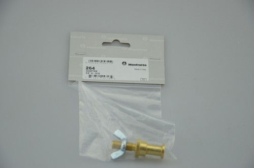 Manfrotto 264 Adapter 5/8´ M-M10 für Superclamp 035 16mm Durchmesser M10 Gewinde - Picture 2 of 2
