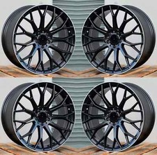 19x8.5 35 Wheels For Audi A3 A4 A5 Q3 Q5 Vw Passat 5x112 Rims 19 Set 4