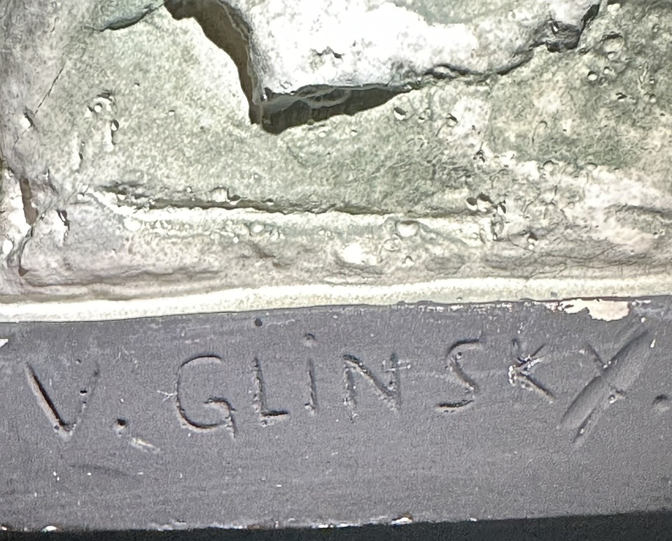 MidCentury Modern FACE OF LOVE ART Sculpture Bust Face Lady Vincent