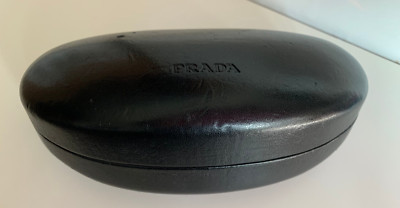 Prada Brillenetui Leder Hartschale Sunglasses Case