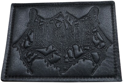 UNLEASHED - Logo - Leather-Patch / Leder-Patch - 9,3 cm x 7,1 cm - 167172