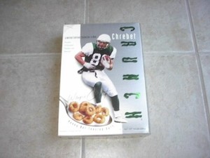 Chrebet Crunch Cereal Empty Box, Limited Edition, 14 OZ., 2000