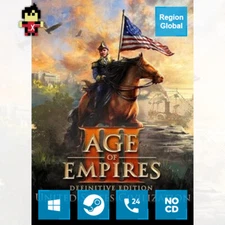 Age of Empires III United States Civilization DLC 3 Game Steam Key Region Free