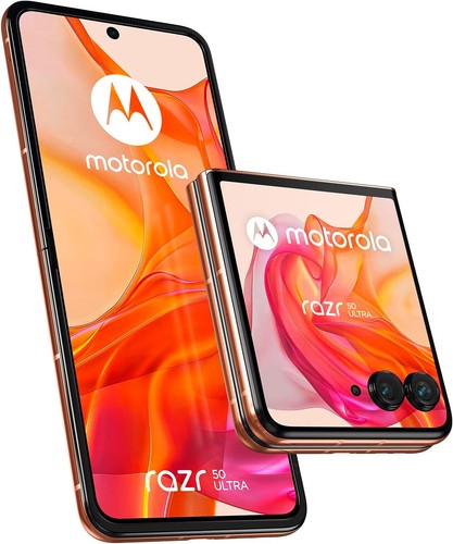 MOTOROLA MOTO RAZR 50 ULTRA 512GB PEACH FUZZ 12GB RAM (UNLOCKED) NEW SEALED - 第 1/7 張圖片
