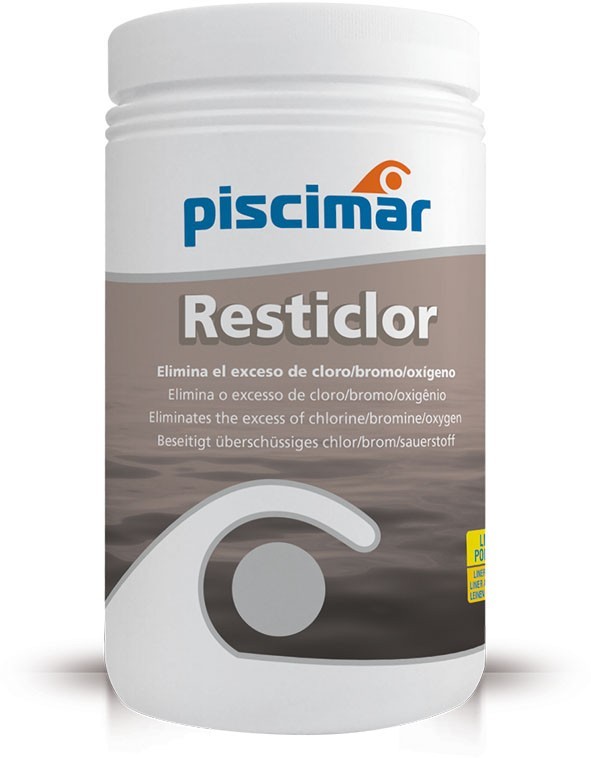 PM-607 Resticlor: reductor de cloro, bromo o peróxido de hidrógeno. Bote 1 Kg.