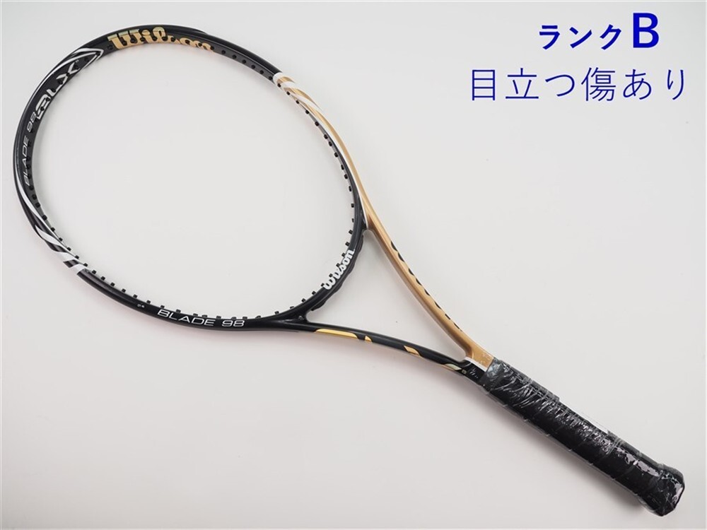 wilson - 中古 テニスラケット ウィルソン ブレード 98 BLX 2011年モデル (L3)WILSON BLADE 98 BLX 2011 中古】ウィルソン ブレード 98 BLX ピンクWILSON BLADE 98 BLX