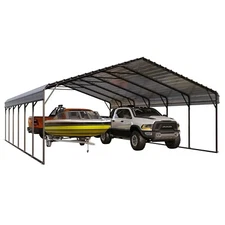 20'x30' 20x20' 12x20' Reinforce Carport Heavy Duty Garage Metal Car Port Shelter