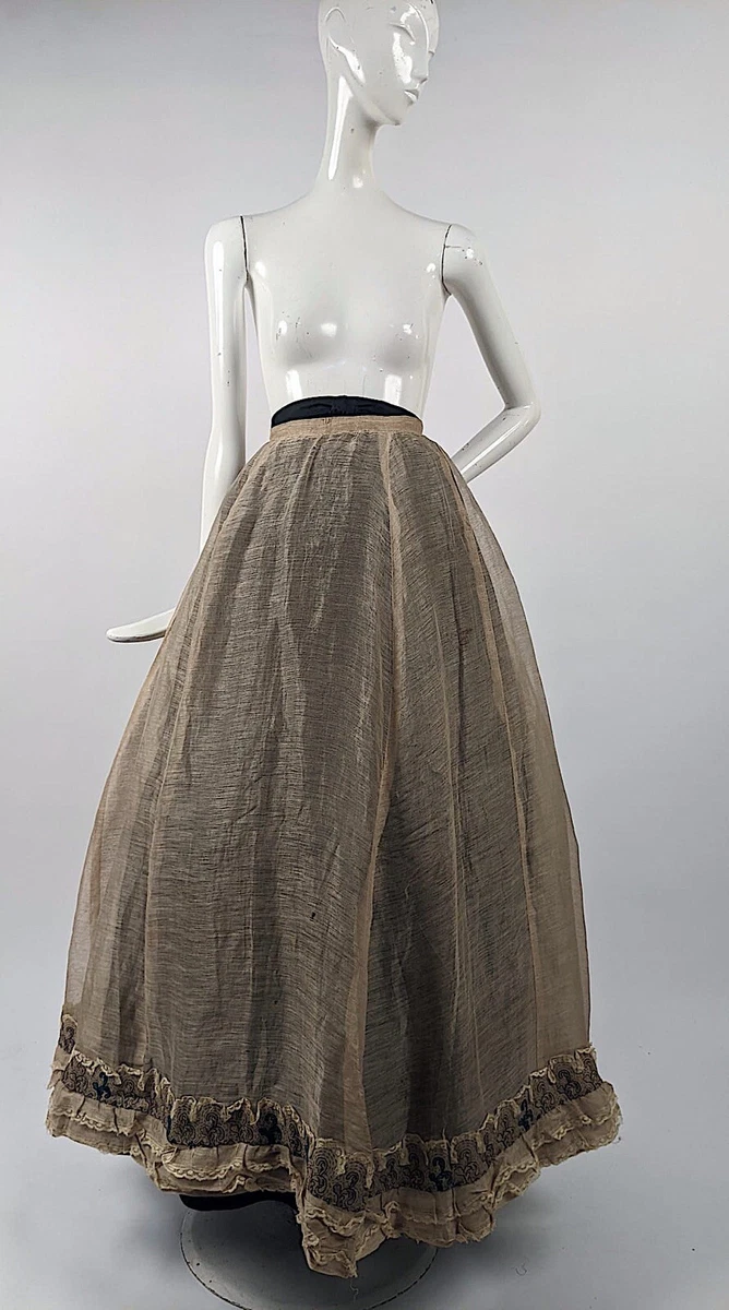 Silk clearance gauze skirt