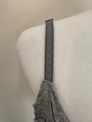 Marc by Marc Jacobs Gray Camisole Frilled Front Size Small Size 6 Pima Cotton - Picture 18 of 24