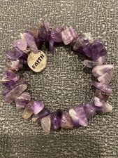 *RARE* AMAZINGLY GORGEOUS VINTAGE SEMI-PRECIOUS AMETHYST 