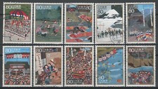 Hometown Scenes of My Heart SET 6  Scott No. 3162a-j  [10 USED Stamps]