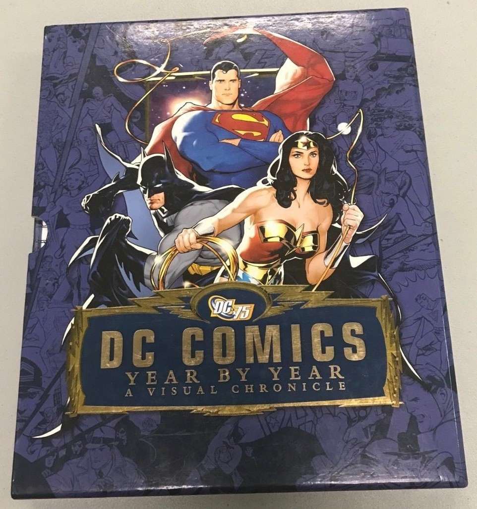 DC COMICS YEAR BY YEAR A VISUAL CHRONICLE DC75 ANNIVERSARY