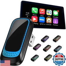 Wireless Carplay Adapter 2024 for Apple Mini USB Bluetooth Car Play for Magic