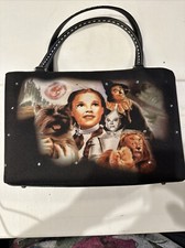 Wizard Of Oz Hand Bag Purse Dorthy Toto Tin Man Cowardly Lion Scarecrow Jewels