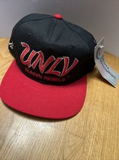 Vintage NCAA UNLV Runnin' Rebels Sports Specialties Script Snapback Hat NWT 
