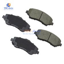 Front Ceramic Brake Pad Kit for Jeep Wrangler Dodge Grand Caravan Journey 3.6L