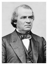 ANDREW JOHNSON 17TH PRESIDENT OF THE UNITED STATES OF AMERICA 5X7 PHOTO REPRINT