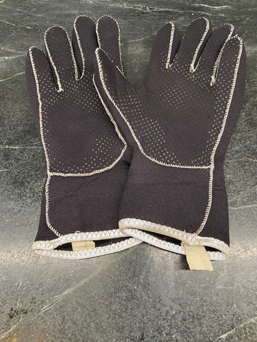 Santini 365 WINTER CYCLE Cycling Gloves Neoprene Palm Grip Black - Size M - Picture 5 of 9
