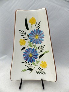 Stangl-Pottery-Country-Garden-Pattern-Large-Relish-Dish-11-1-4-034-long-EUC