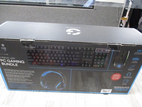 SMARTGEAR 4 PIECE LED PC GAMING BUNDLE STG -6677-KB SEALED NEW - 第 1/7 張圖片