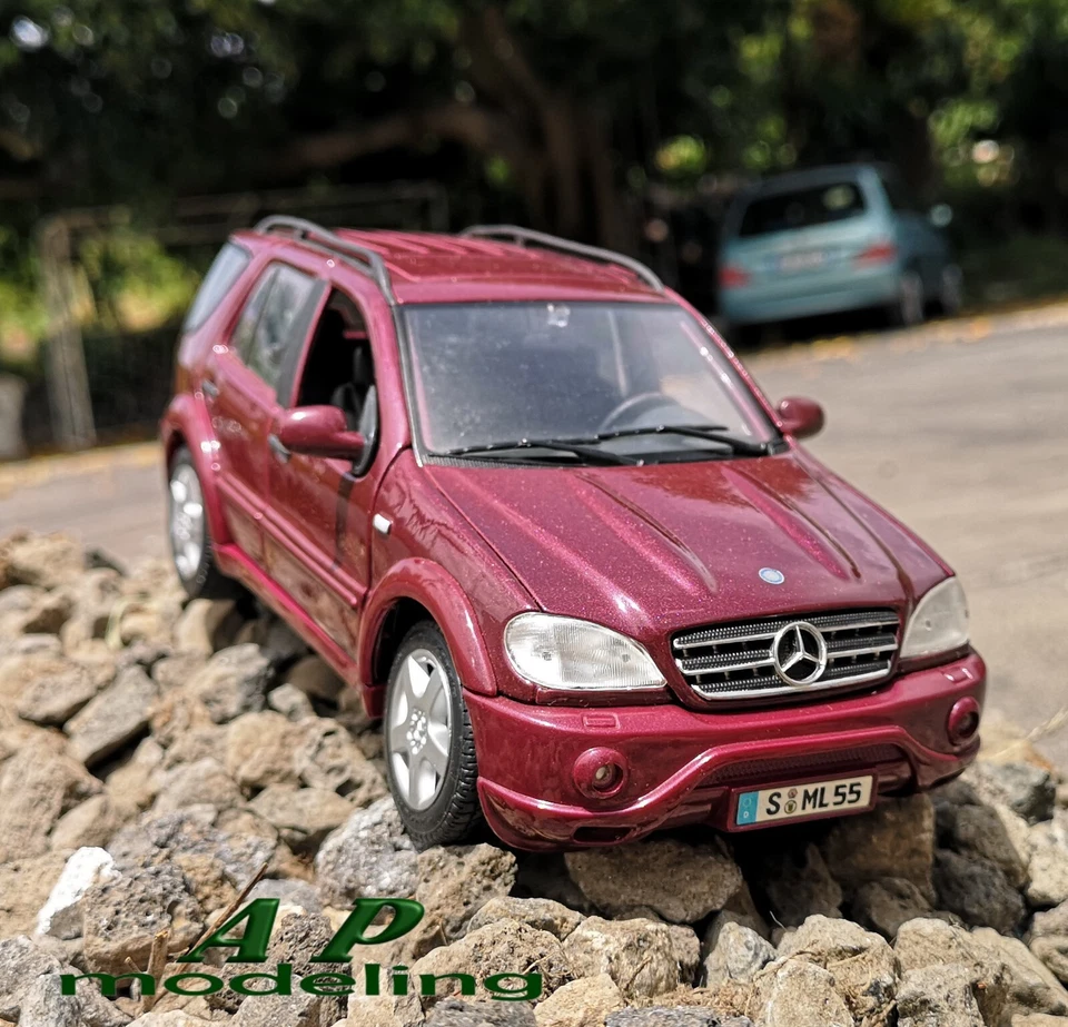 modellino suv 1:18 Mercedes benz ml 55 AMG maisto modellini per collezioni auto - Immagine 2 di 4