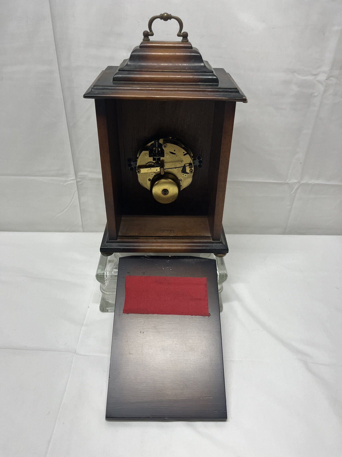 Emperor Tempus Fugit FRANZ HERMLE Westminster Chime Mantel Clock eBay