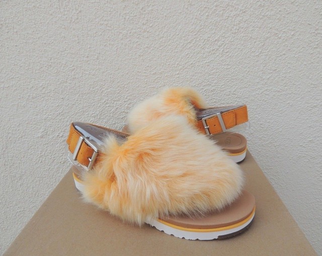 ugg holly fur slingback