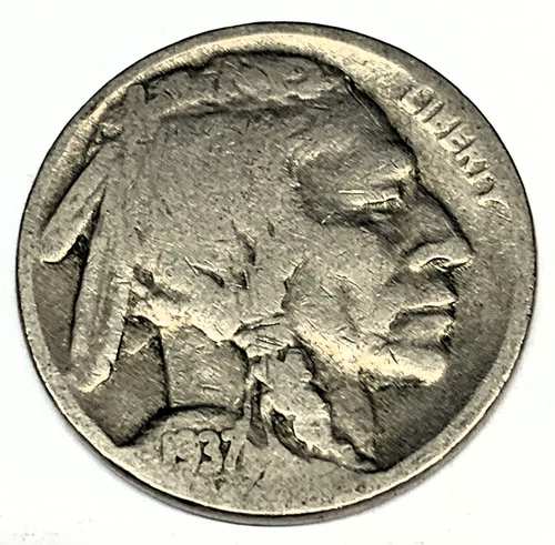1937-P Buffalo Nickel — photo from the most recent tracked eBay sale