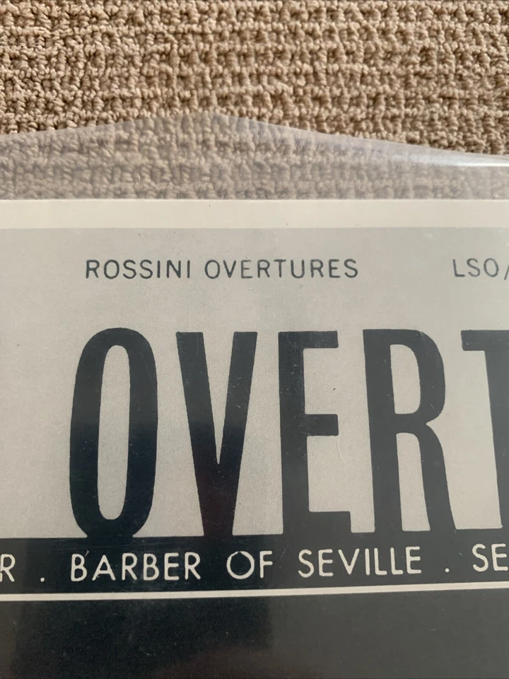 SXL 2266  PIERINO GAMBA - ROSSINI Overtures - DECCA orig LP Vinyl Record Album — 第 3/4 张图片