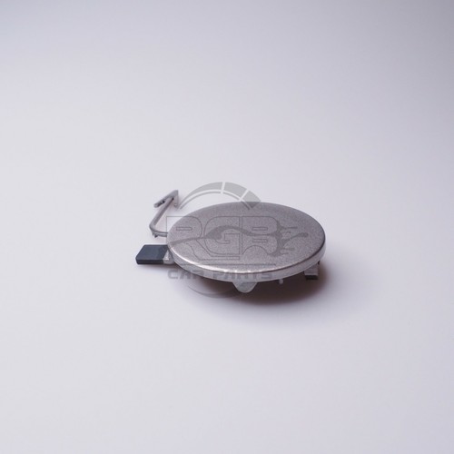 Cubierta de gancho de remolque de parachoques delantero para VW Passat B7 3C 2011-2014 plata tungsteno LB7W - Imagen 6 de 7