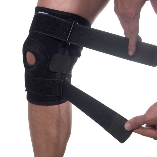 Knee Support Compression Brace Patella Arthritis Pain Relief Neoprene Adjustable - Picture 3 of 9
