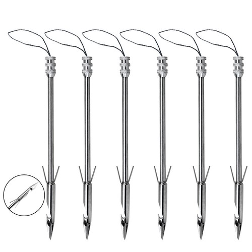 Edelstahl Angeln Jagdspitzen Bowfishing Darts Jagd Pfeilspitzen Punkt Tipps - Picture 6 of 11